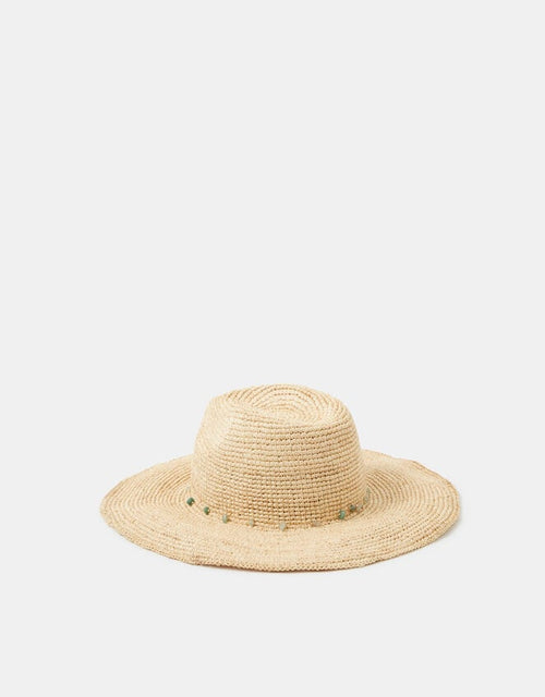 Bead Trim Fedora Hat
