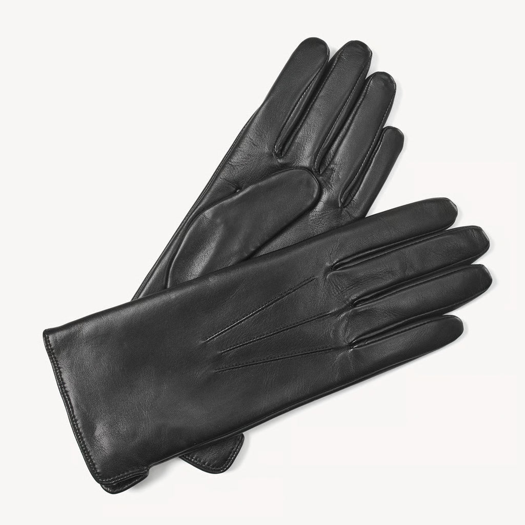 Women's Cashmere Lined Leather Gloves