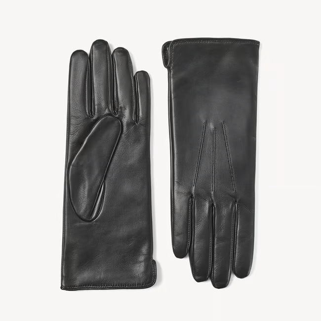 Women's Cashmere Lined Leather Gloves