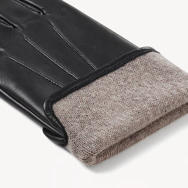 Women's Cashmere Lined Leather Gloves