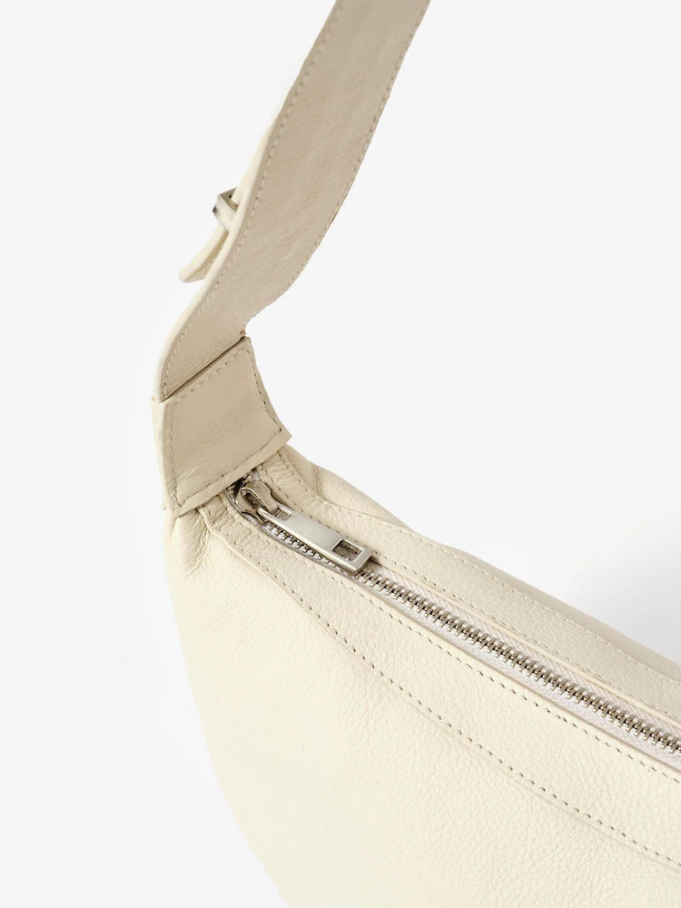Mint Velvet Cream Dolly Scoop Sling Bag